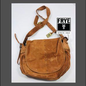 50% OFF  Authentic FRYE Italian Leather saddle/shoulder bag NWOT